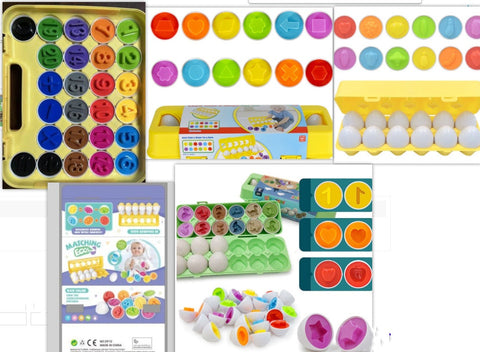 Baby Learning Educational Toy Smart Egg Toy Games Shape Matching Sorters Toys