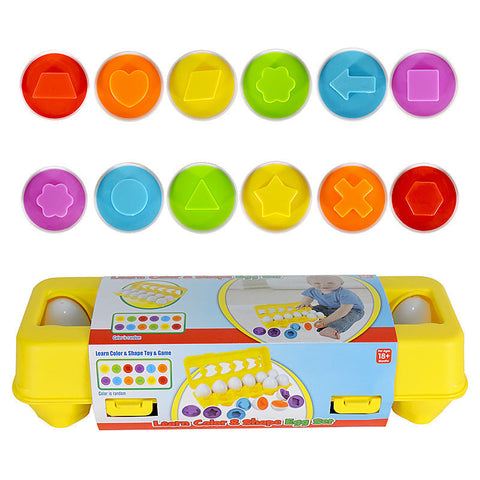 Baby Learning Educational Toy Smart Egg Toy Games Shape Matching Sorters Toys